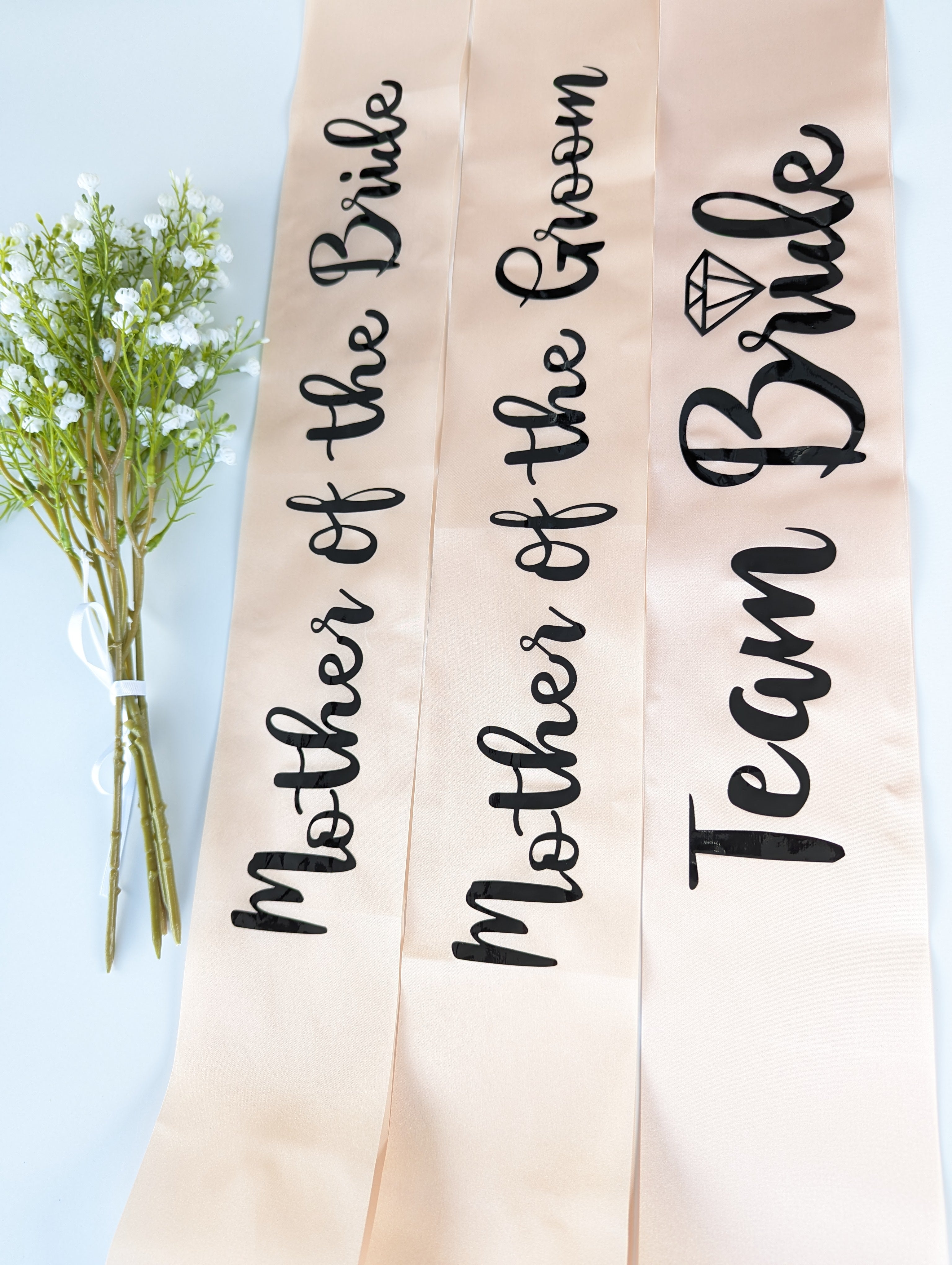 Affordable Customised Bridal Sashes Get Spliced