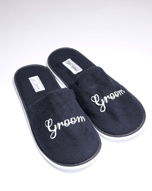 Groom slippers