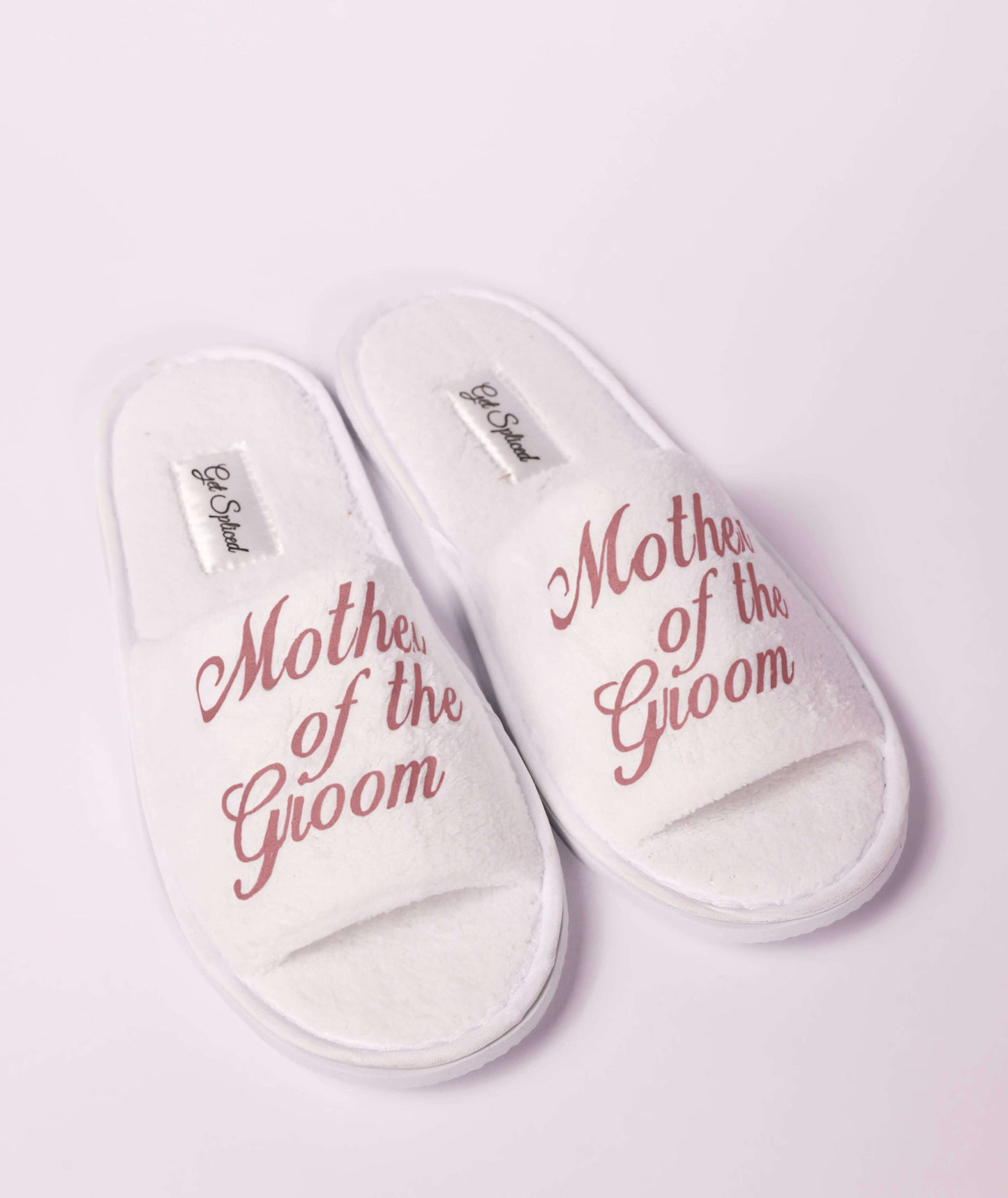 Mother of the Groom Slippers Rose Gold