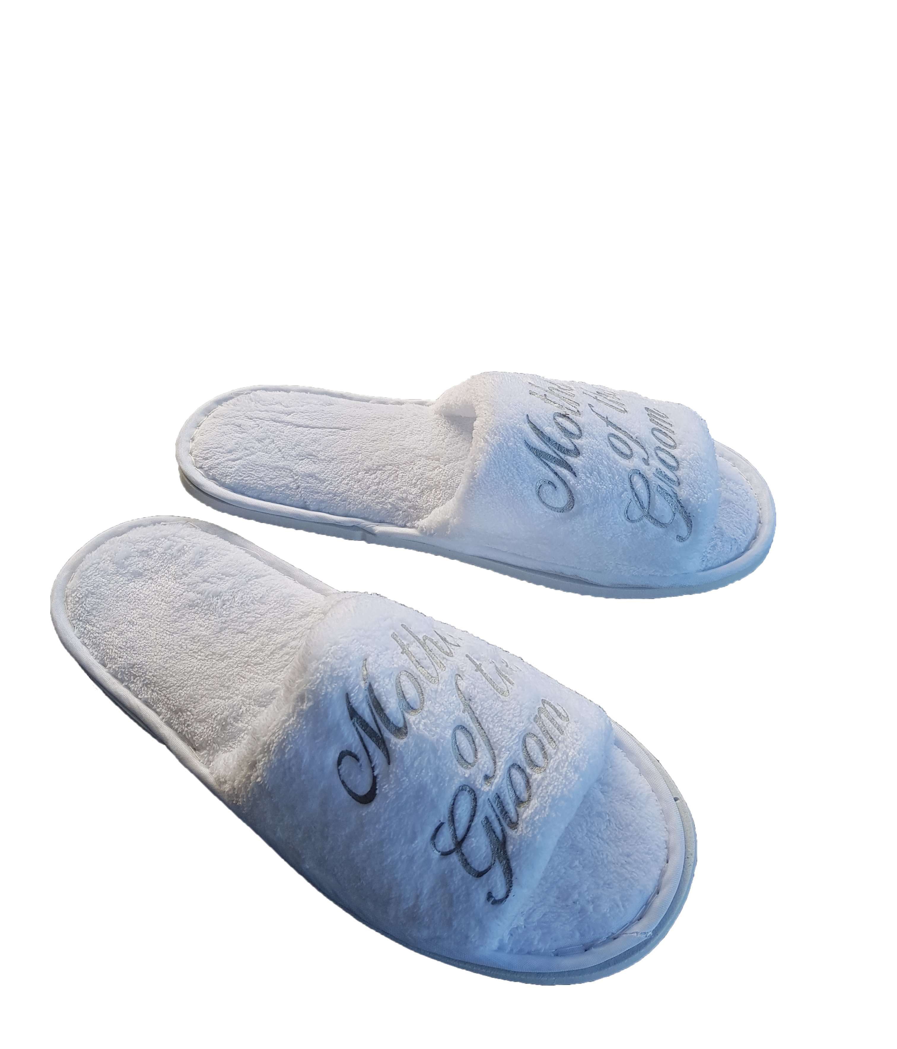 Groom slippers discount