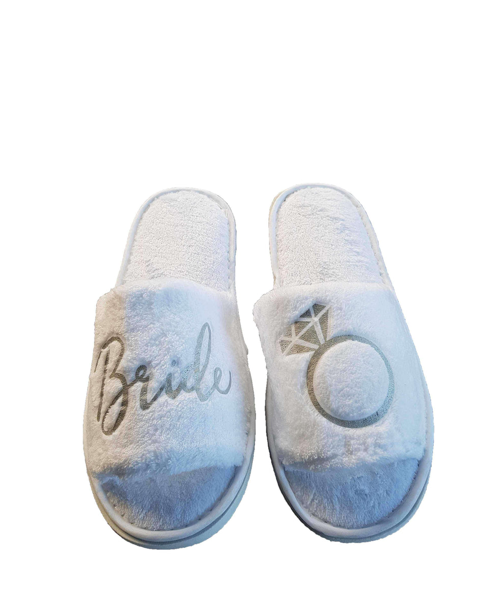 Bride Slippers - Personalized Bride & Bridesmaid Slippers Australia ...